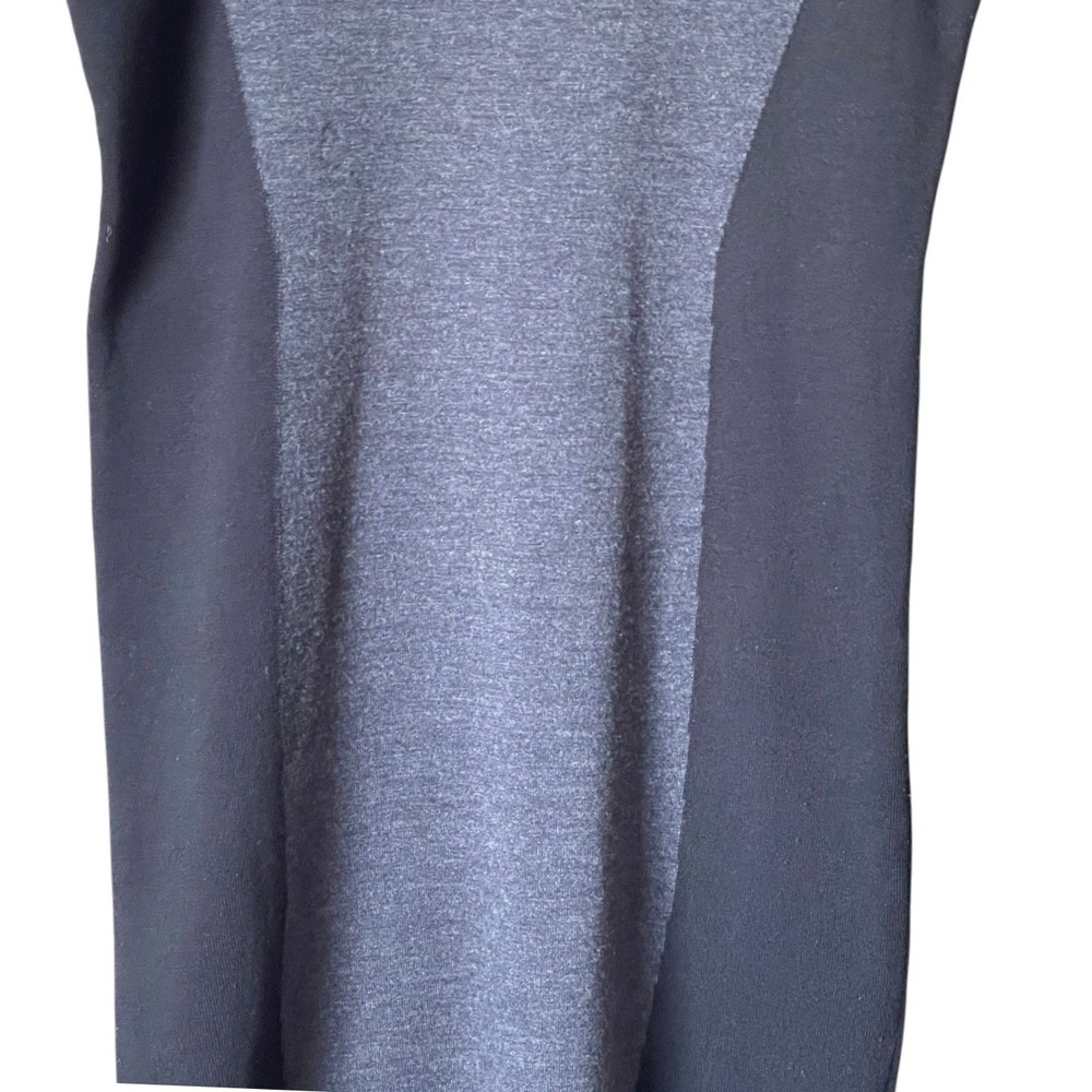 Alexander Wang Women Gray Colorblock Wool Bodycon Mini Dress Size Small Stretch - Picture 13 of 15